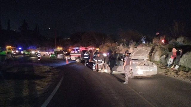 El choque ocurrió en Ruta 38 y Castillo de Furt y dejó dos personas heridas.