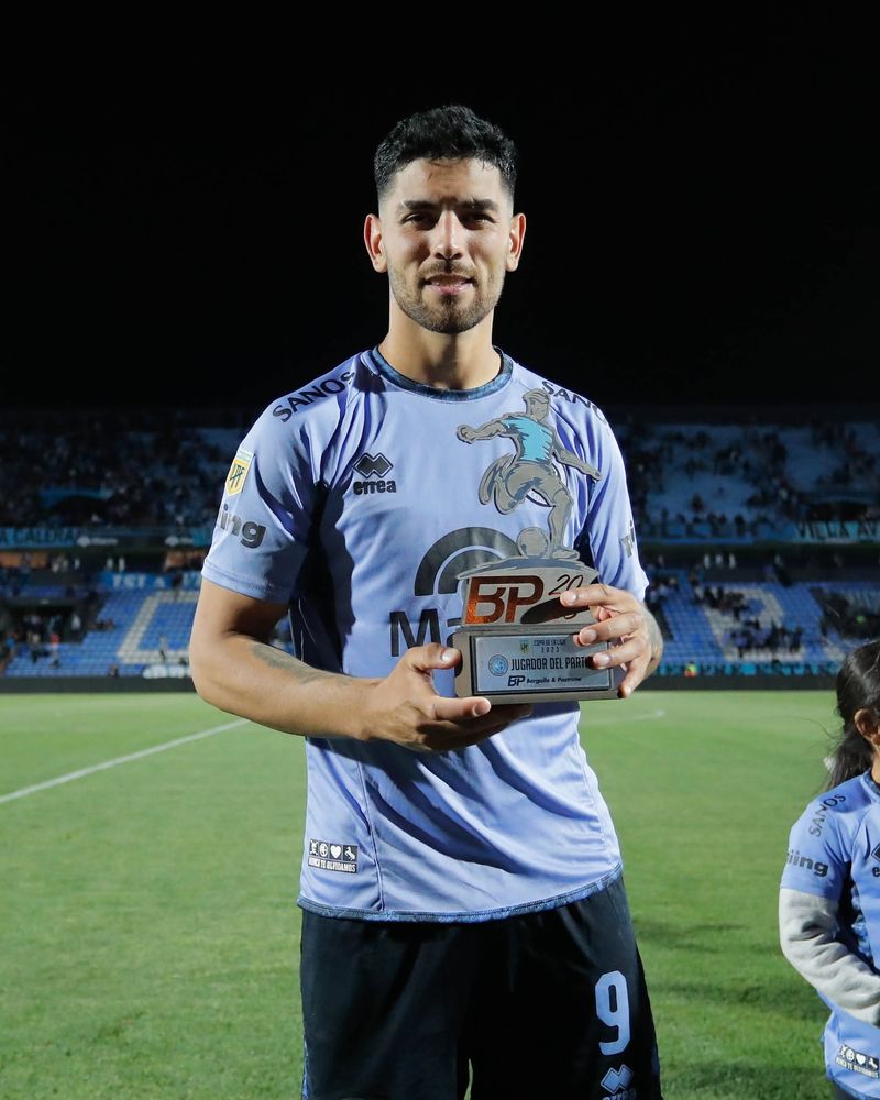 Lucas Passerini, delantero de Belgrano, está en la mira de Boca
