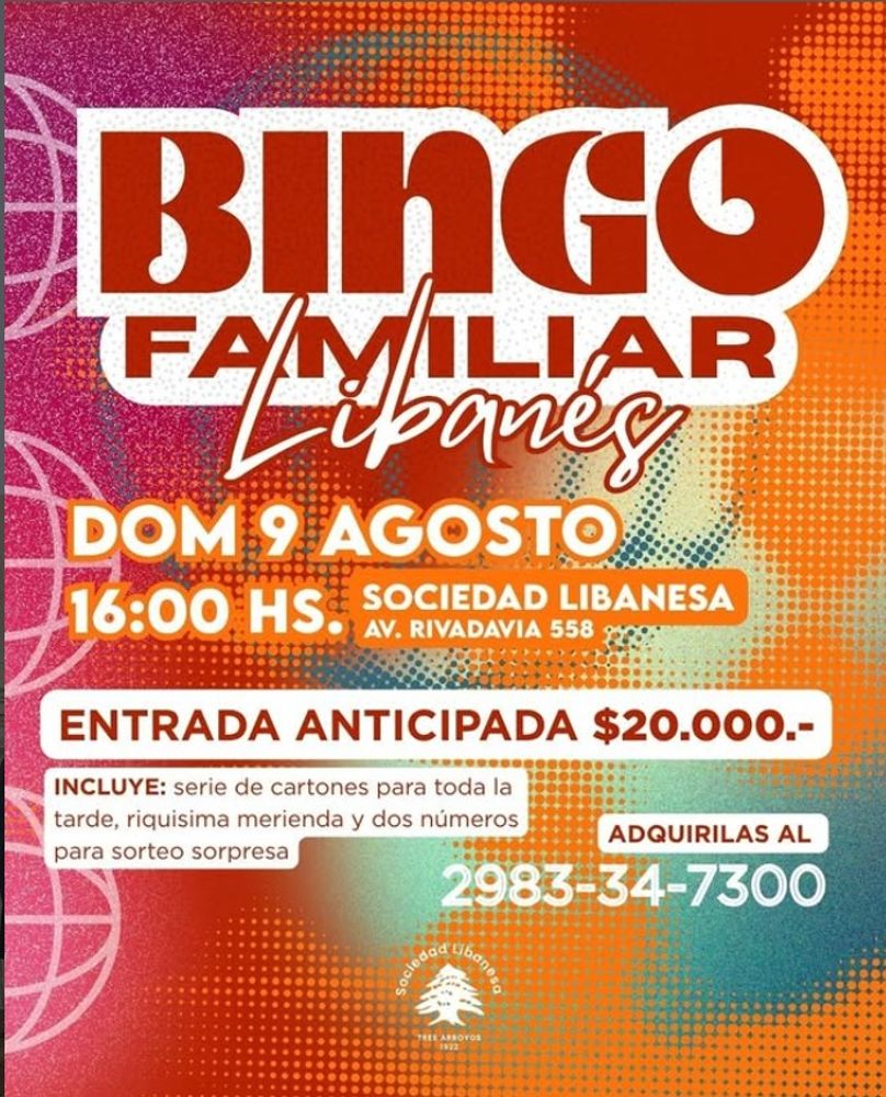 Bingo Familiar Libanés