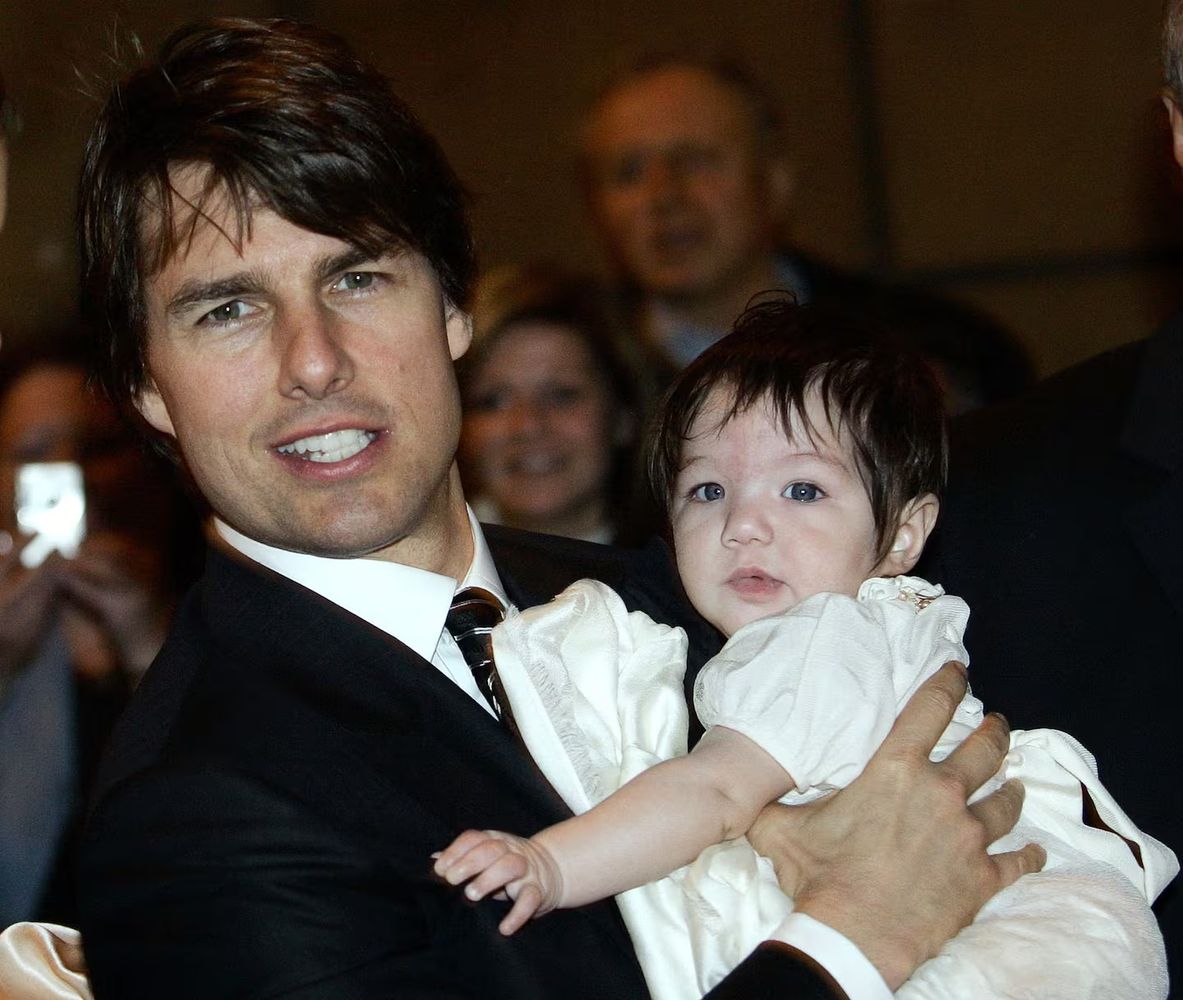 Tom Cruise y Suri, años atrás.
