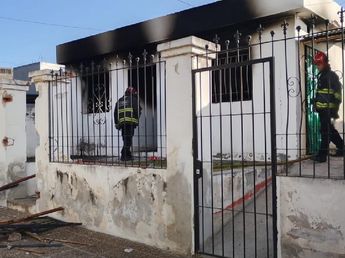El impactante video de la explosión que destruyó una casa en Córdoba y dejó dos heridos graves