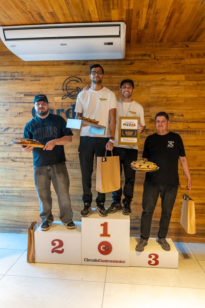 Ganadores de Semana de la Pizza 2026 en Córdoba.