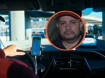 Un chofer de Uber se atrincheró para evitar que le secuestren el auto: el dramático video en Córdoba