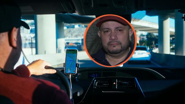 Emanuel, el chofer de Uber que se atrincheró en Córdoba.