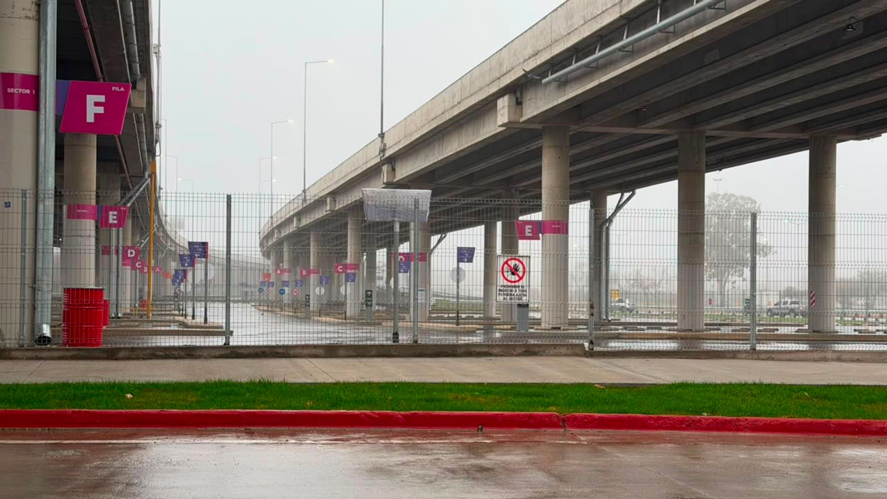 El nuevo estacionamiento del Kempes.