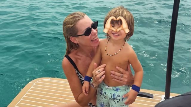 El angustiante momento que vivió Nicole Neumann con su hijo Cruz en un avión: “Es una señal”.