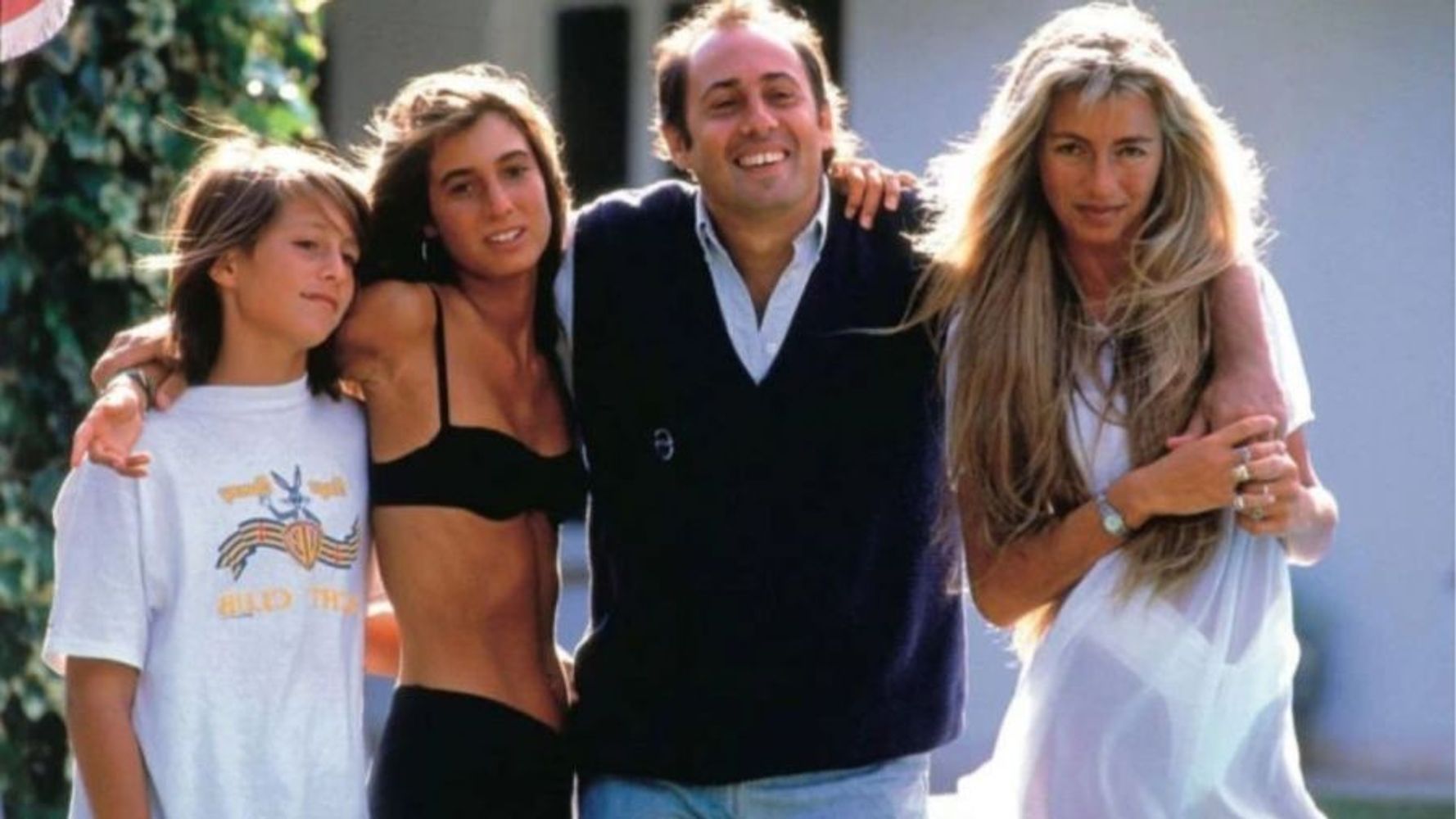 Cris Morena, Gustavo Yankelevich y sus hijos