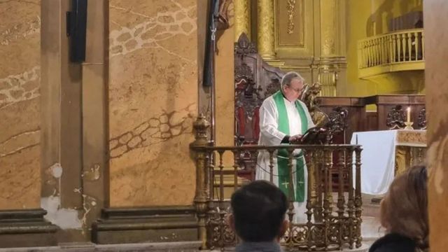 Alejandro Nicola, el cura denunciado por presunto abuso sexual en Villa Carlos Paz.