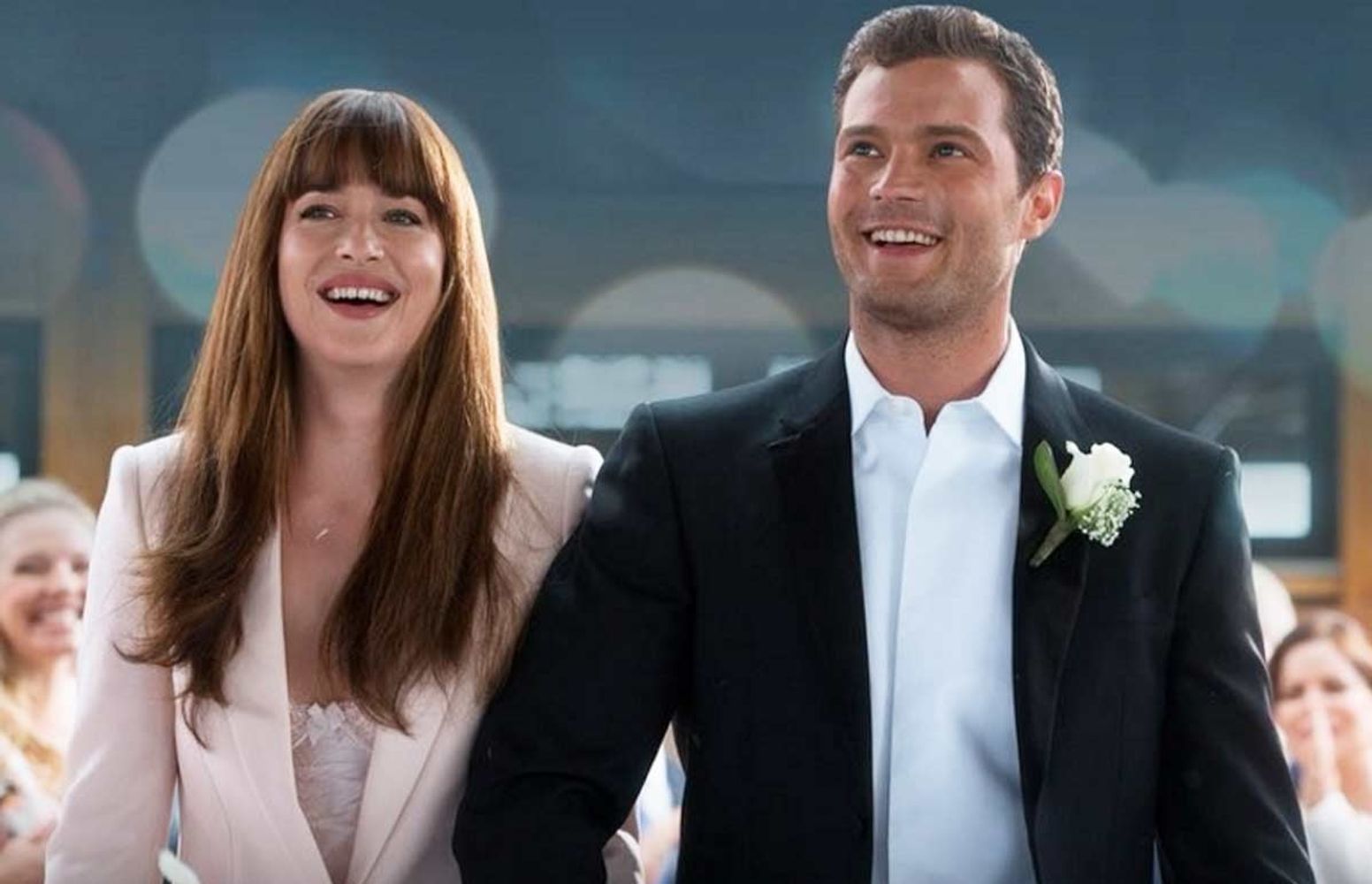 Dakota Johnson y Jamie Dornan volvieron como Anastasia Steele y Christian Grey en la última entrega de la saga.