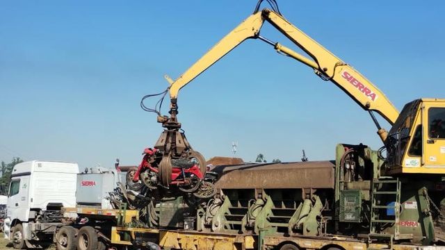 El operativo contempla el cuidado ambiental en los dos predios donde se concentran los rodados secuestrados.