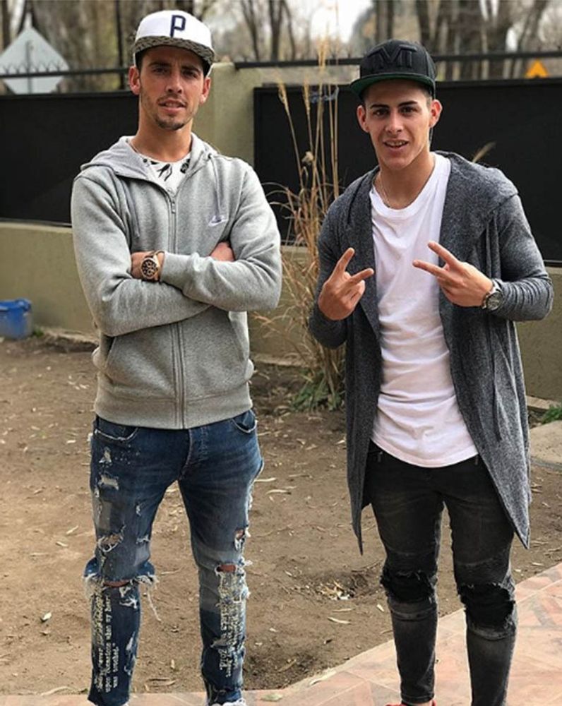 Federico y Cristian Pavón.