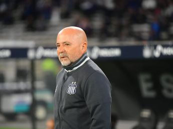 Jorge Sampaoli, los silbidos y el "vine a Talleres para que juegue de una manera"