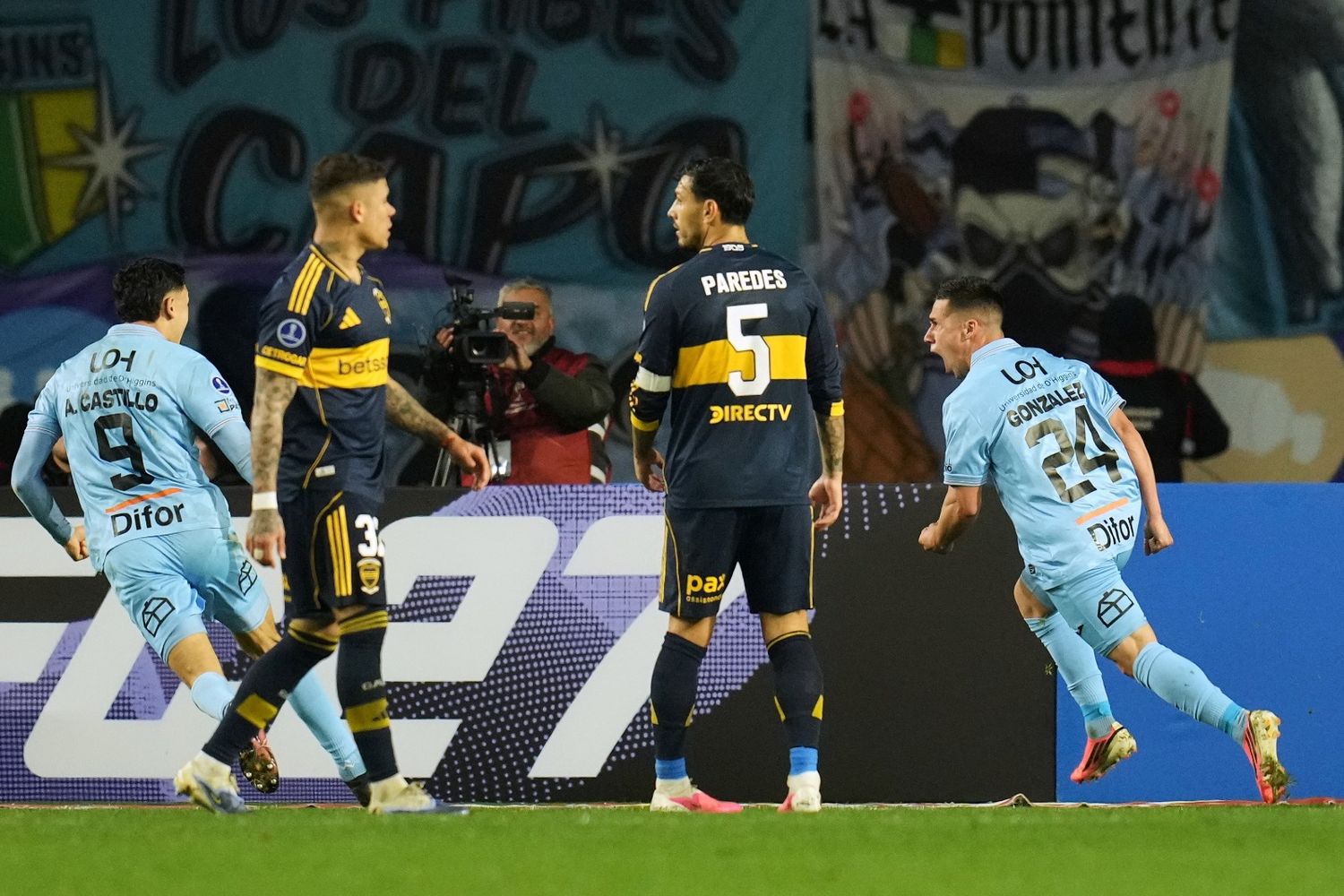 Boca pierde en Chile y la serie de Copa Sudamericana por el pase a octavos, se define por penales.