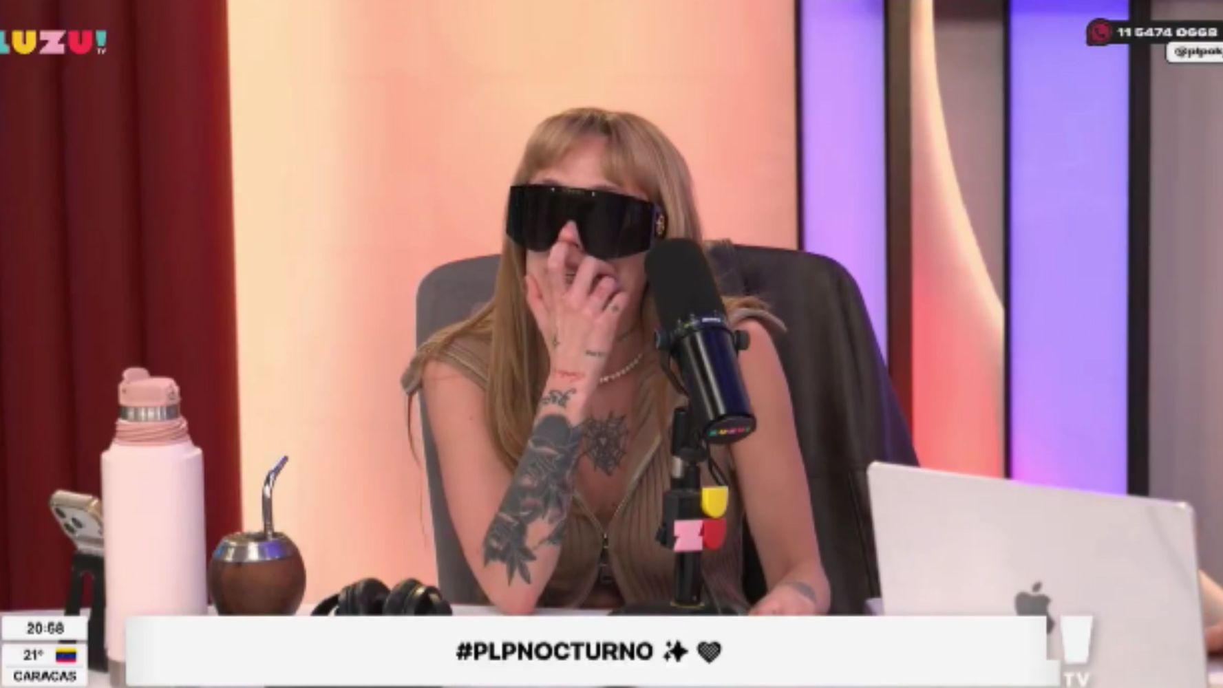 La Joaqui rompió en llanto en pleno programa.