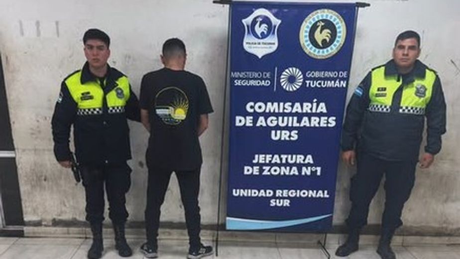 Aprehenden en Aguilares a un hombre que atacó a su madre y a su pareja