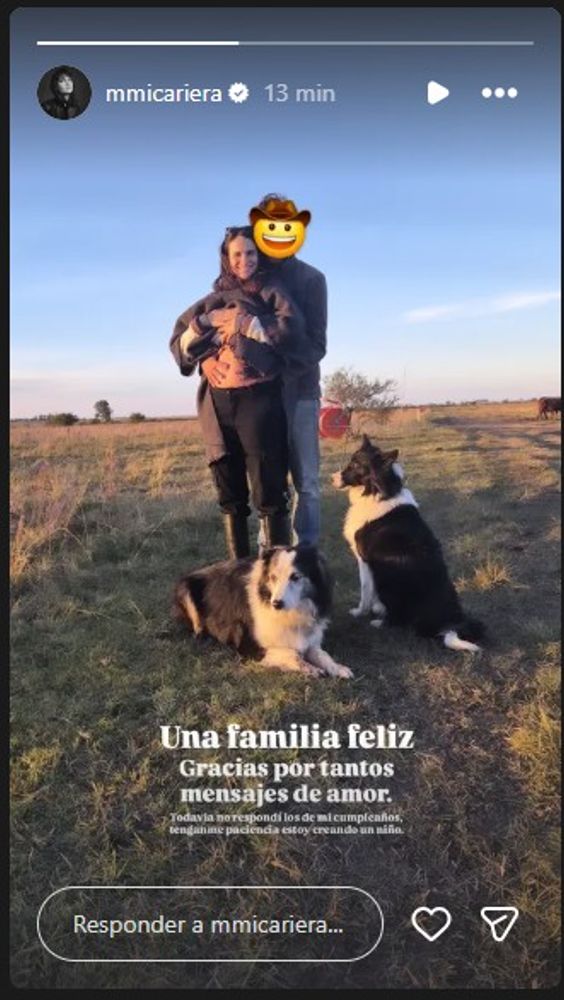 Embarazo de Mica Riera