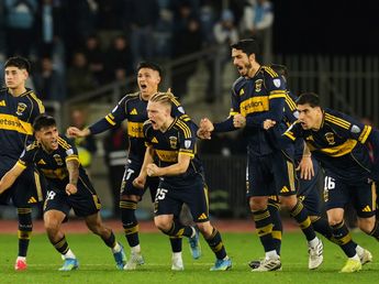 El "no estamos contentos" del DT de Boca y cómo fue la clasificación por penales en Chile