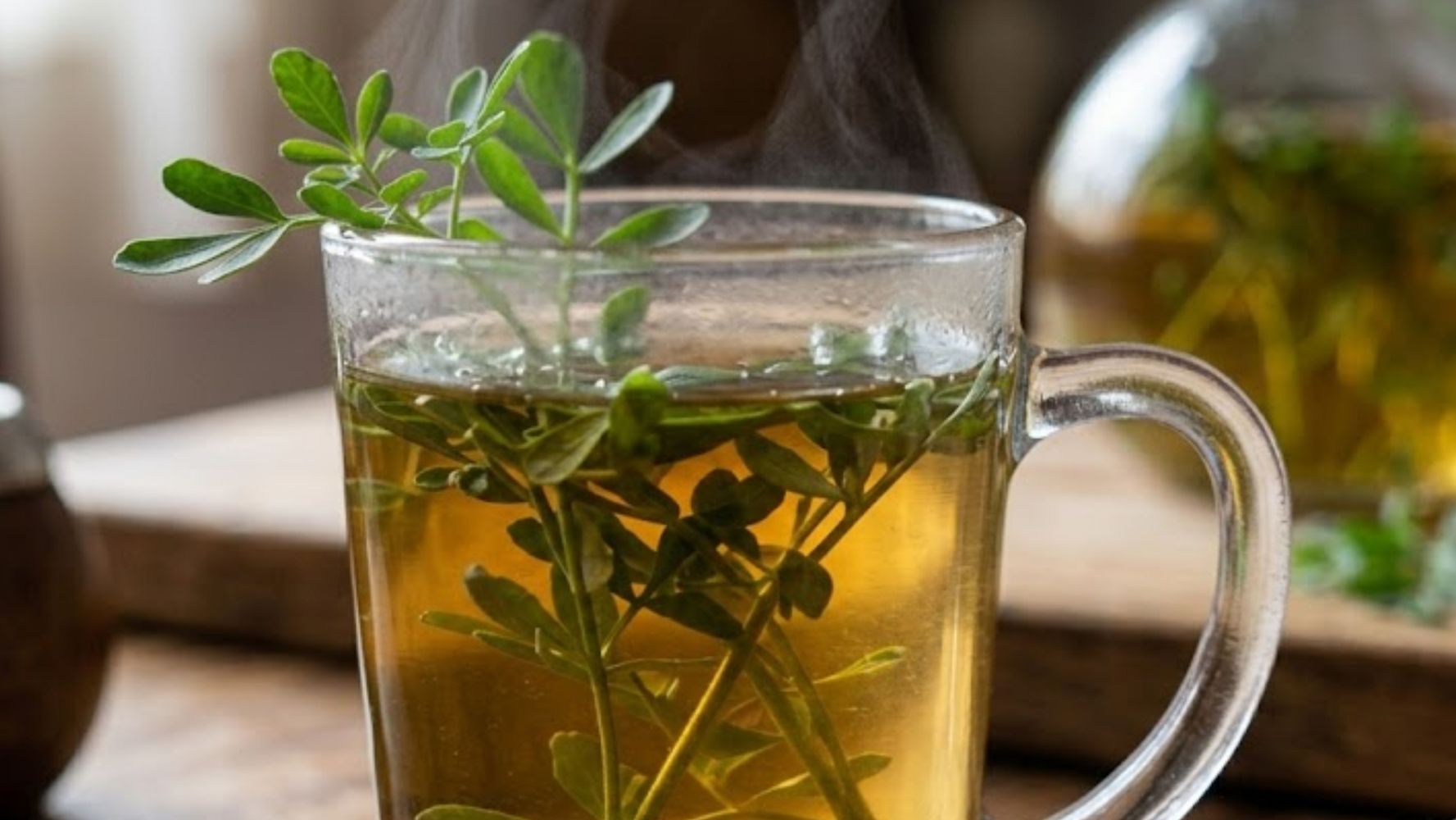 Té de caña con ruda.