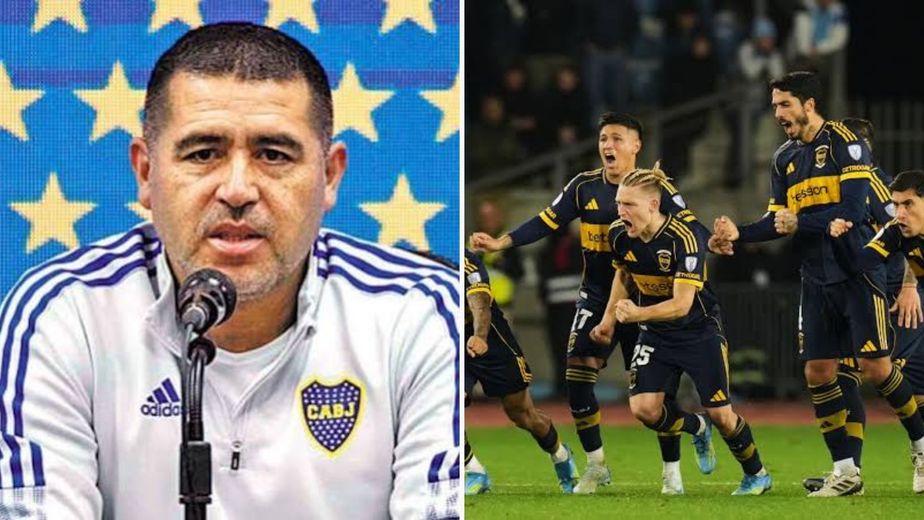 Riquelme, furioso con los jugadores por la sufrida clasificación de Boca: "No te pueden hacer un gol de lateral"