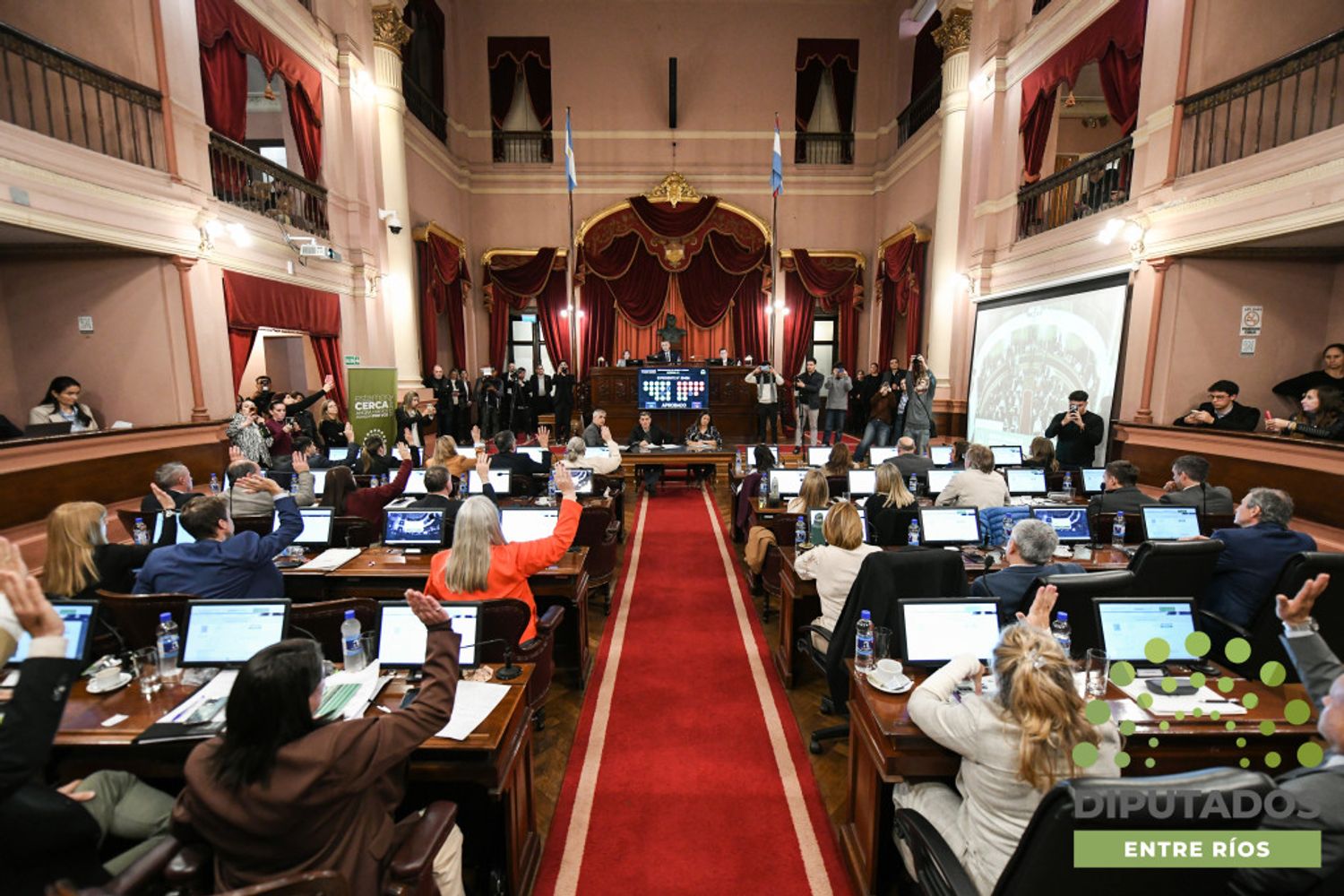 Diputados convirtió en ley la reforma previsional de Entre Ríos tras un extenso debate.