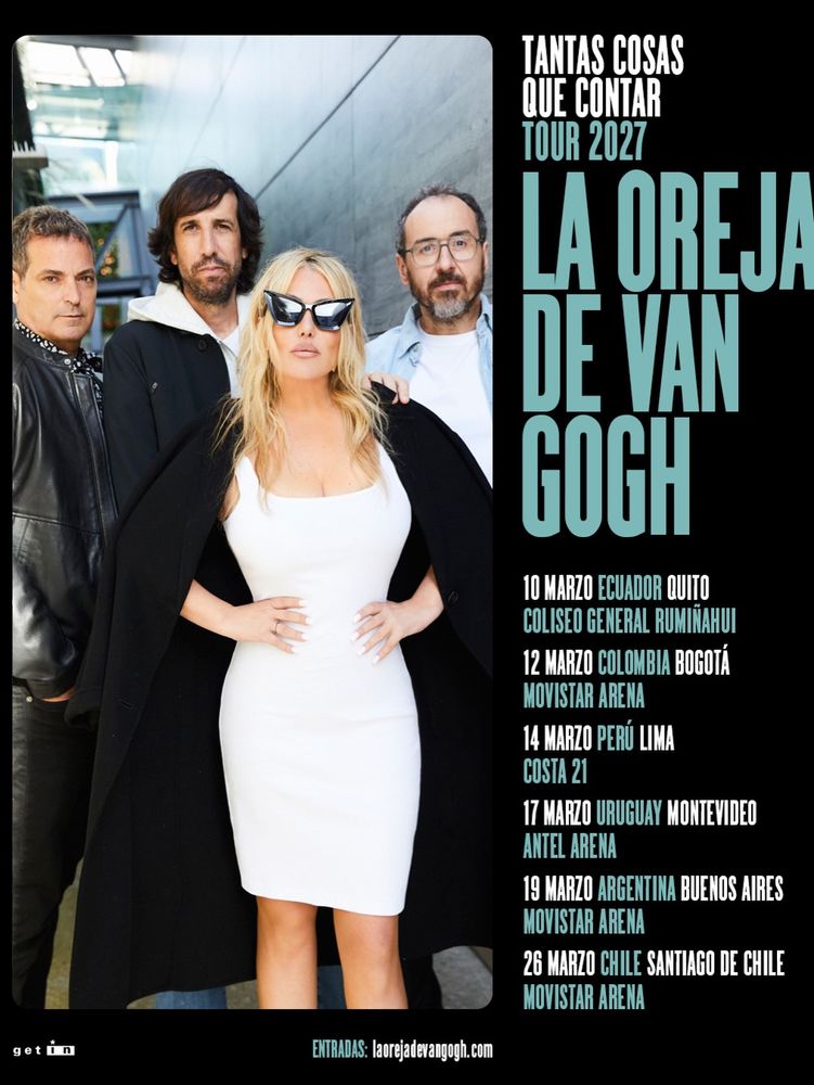 La Oreja de Van Gogh en Argentina 2027: cuándo y dónde será el histórico regreso con Amaia Montero