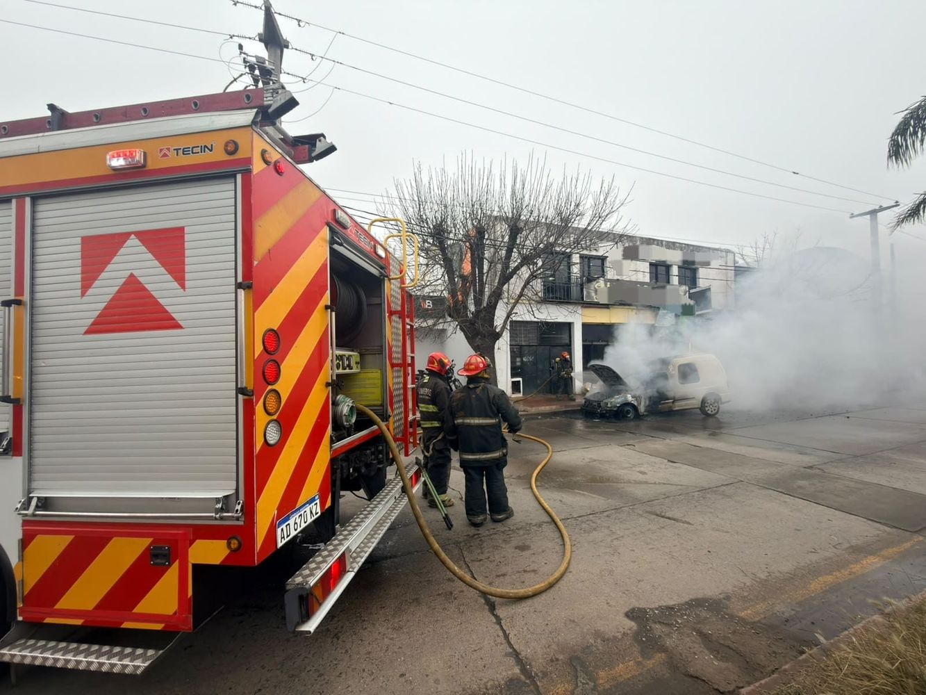 El hecho ocurrió sobre la avenida Vélez Sarsfield, en el barrio Las Flores de la ciudad de Córdoba.