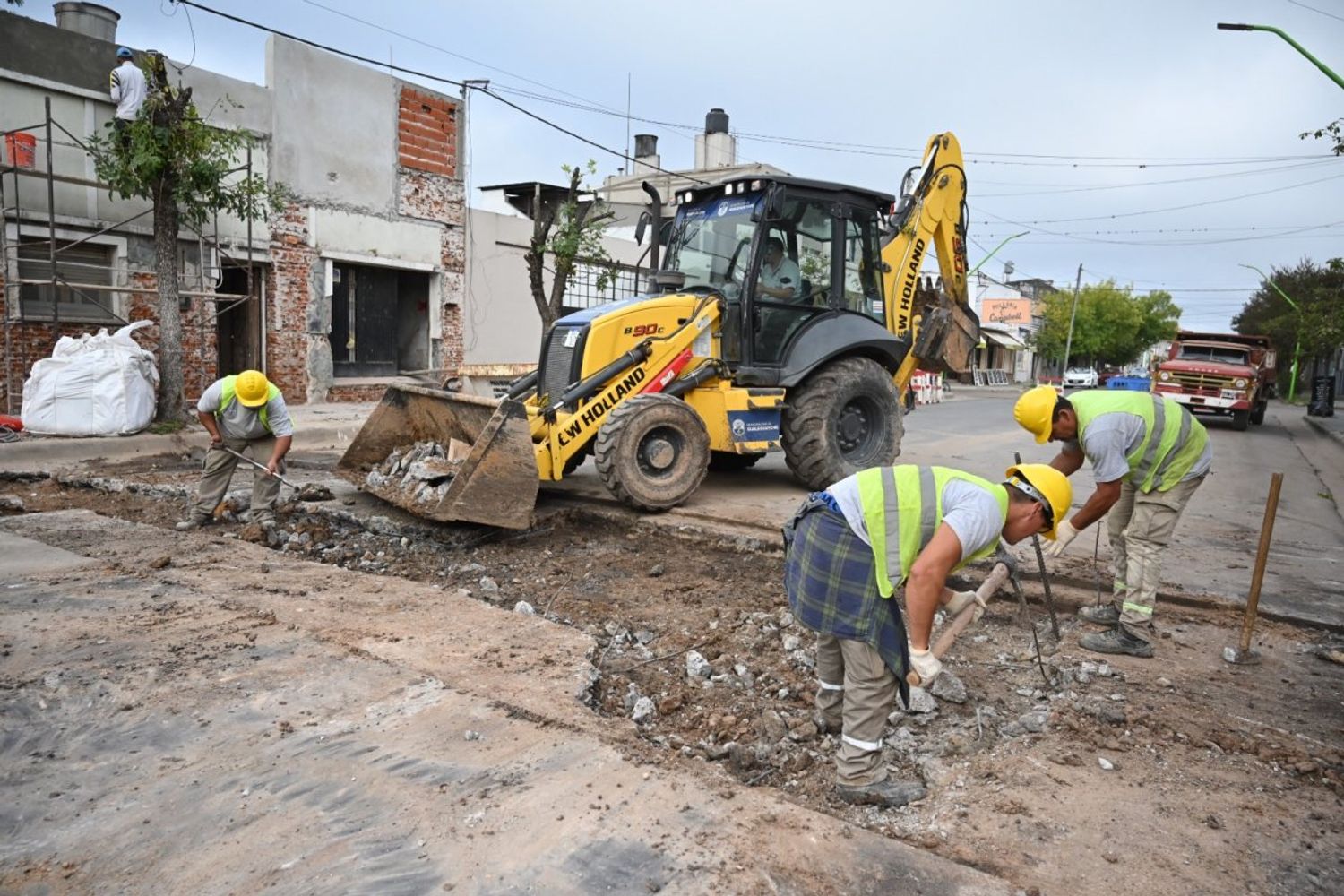 Cortes de tránsito en Gualeguaychú.