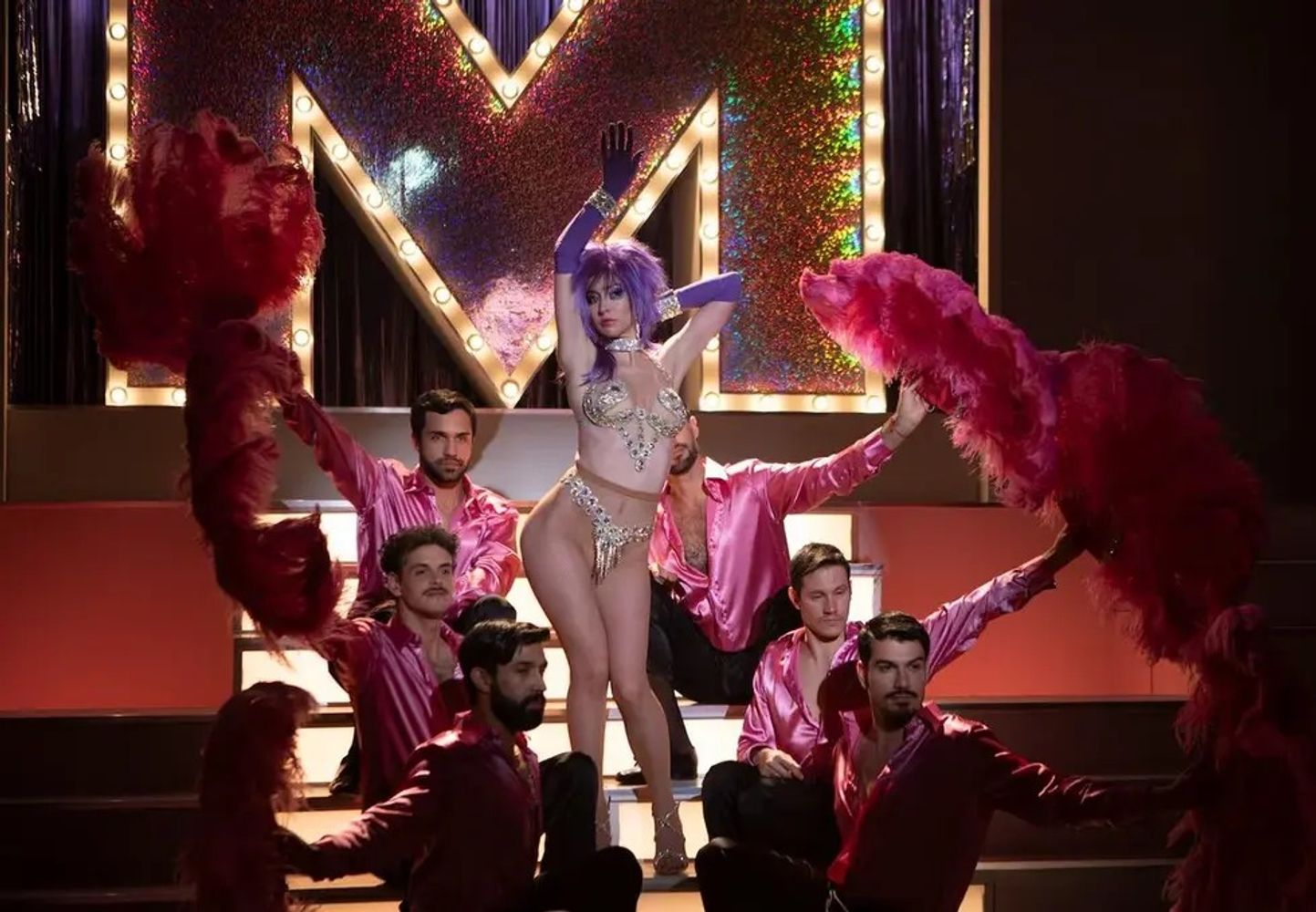 Sofía Gala Castiglione como Moria Casán.