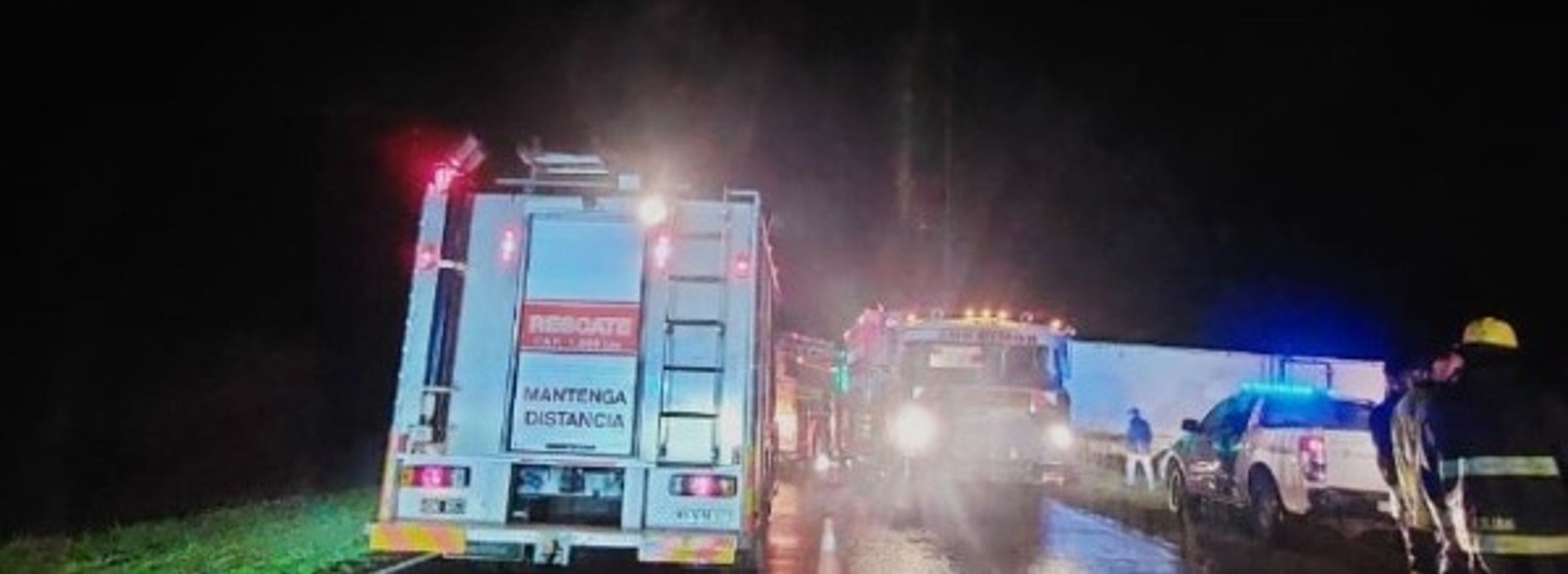 Choque en la ruta 192, altura del kilómetro 22.