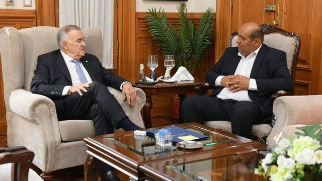 El gobernador Jaldo y el legislador Moreno analizaron mejoras en la Ruta de la Fe.