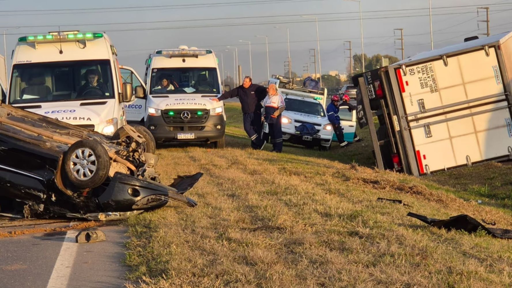 Siniestro fatal en avenida Circunvalación, en Córdoba.