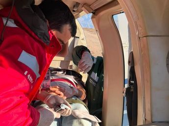 Un turista tucumano fue trasladado de urgencia en el helicóptero sanitario