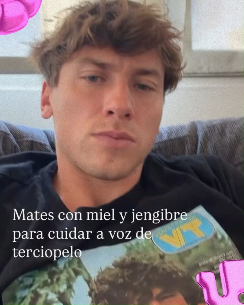 El mensaje de Marcos Giles a su novia, Ángela Torres.