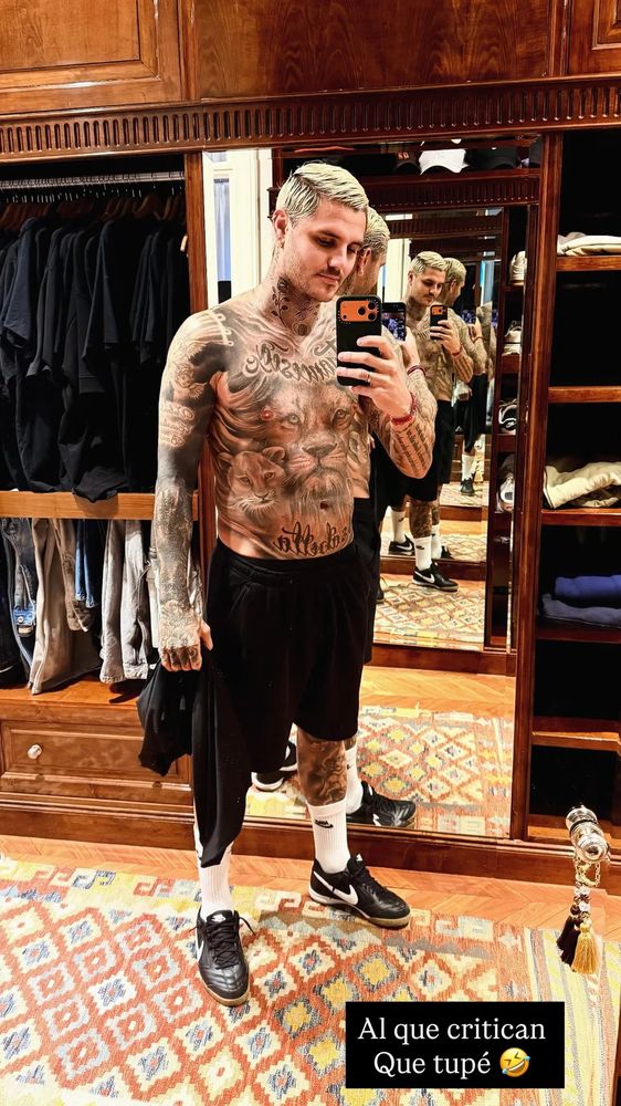 Las fotos que Icardi publicó luego de que se viralizara la foto de Wanda en Europa