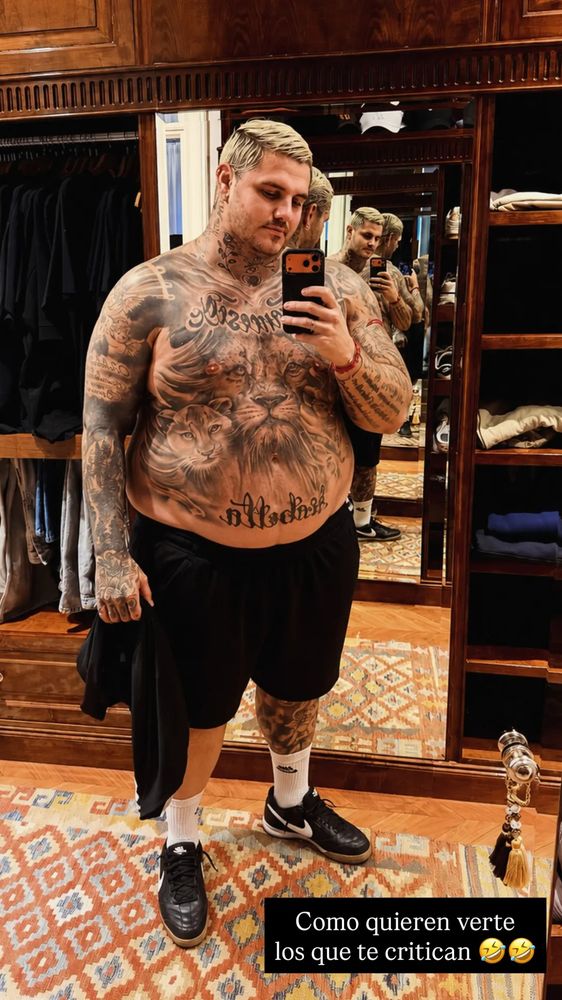 Las fotos que Icardi publicó luego de que se viralizara la foto de Wanda en Europa