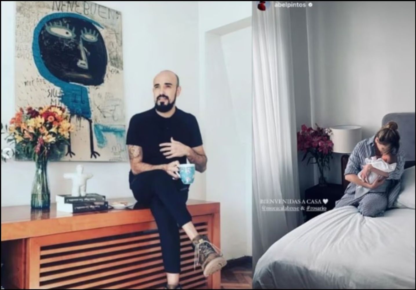 Así es la casa de Abel Pintos