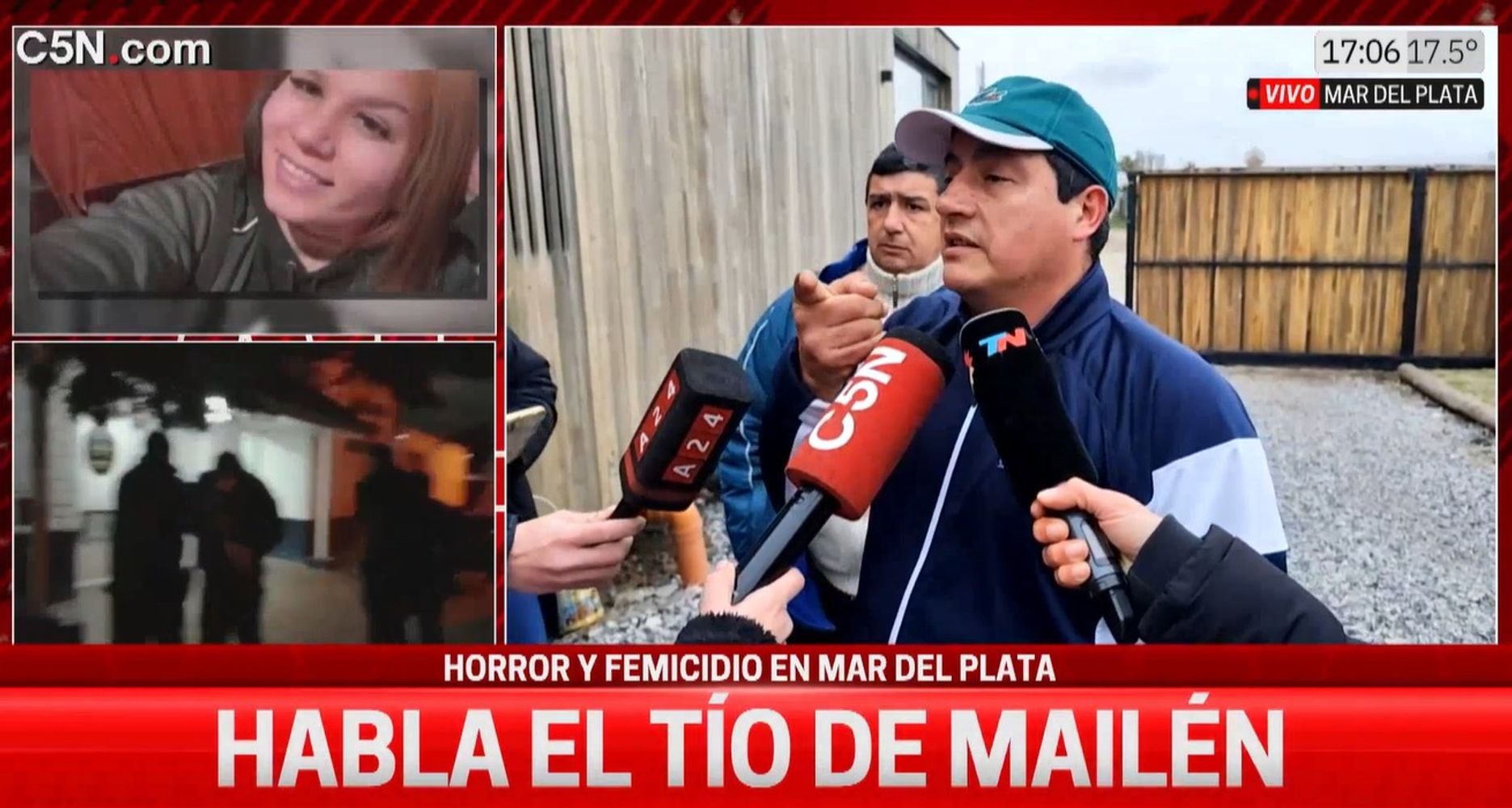 La palabra del tío de Johana Mailén, la joven asesinada en Mar del Plata