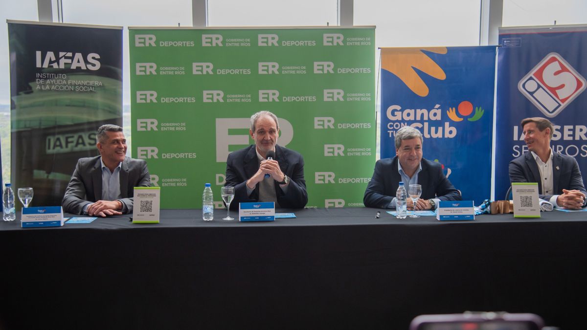 Entre Ríos lanzó "Ganá con Tu Club", una nueva herramienta para financiar a instituciones deportivas