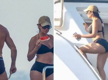 Georgina Rodríguez reaccionó a las críticas sobre su cuerpo y compartió el mensaje de Ronaldo: "Es normal que..."