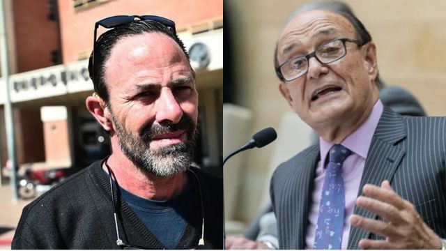 El cruce entre el padre de una de las víctimas del choque y Oscar González.