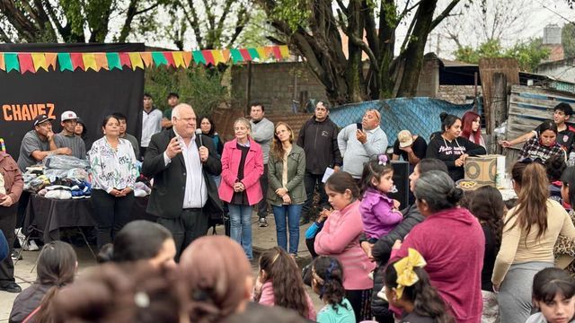 Federico Masso y Elisa Josefina Zarate encabezaron el encuentro junto a referentes de organizaciones sociales.