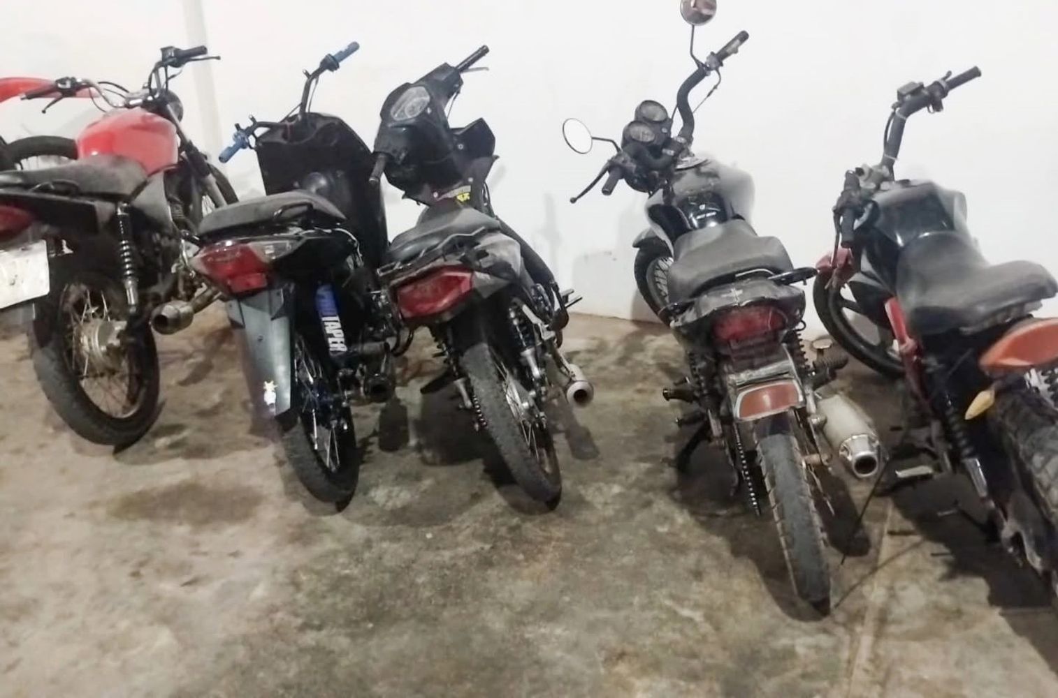 11 motocicletas fueron retenidas en un Operativo Control vehicular en Arroyito