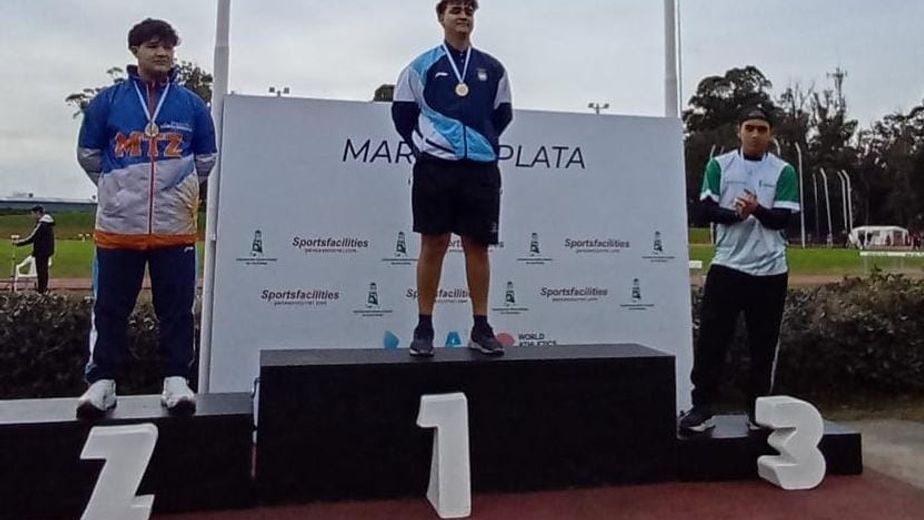 Emanuel Quevin fue primero en Copa Nacional de Clubes de Atletismo U-18
