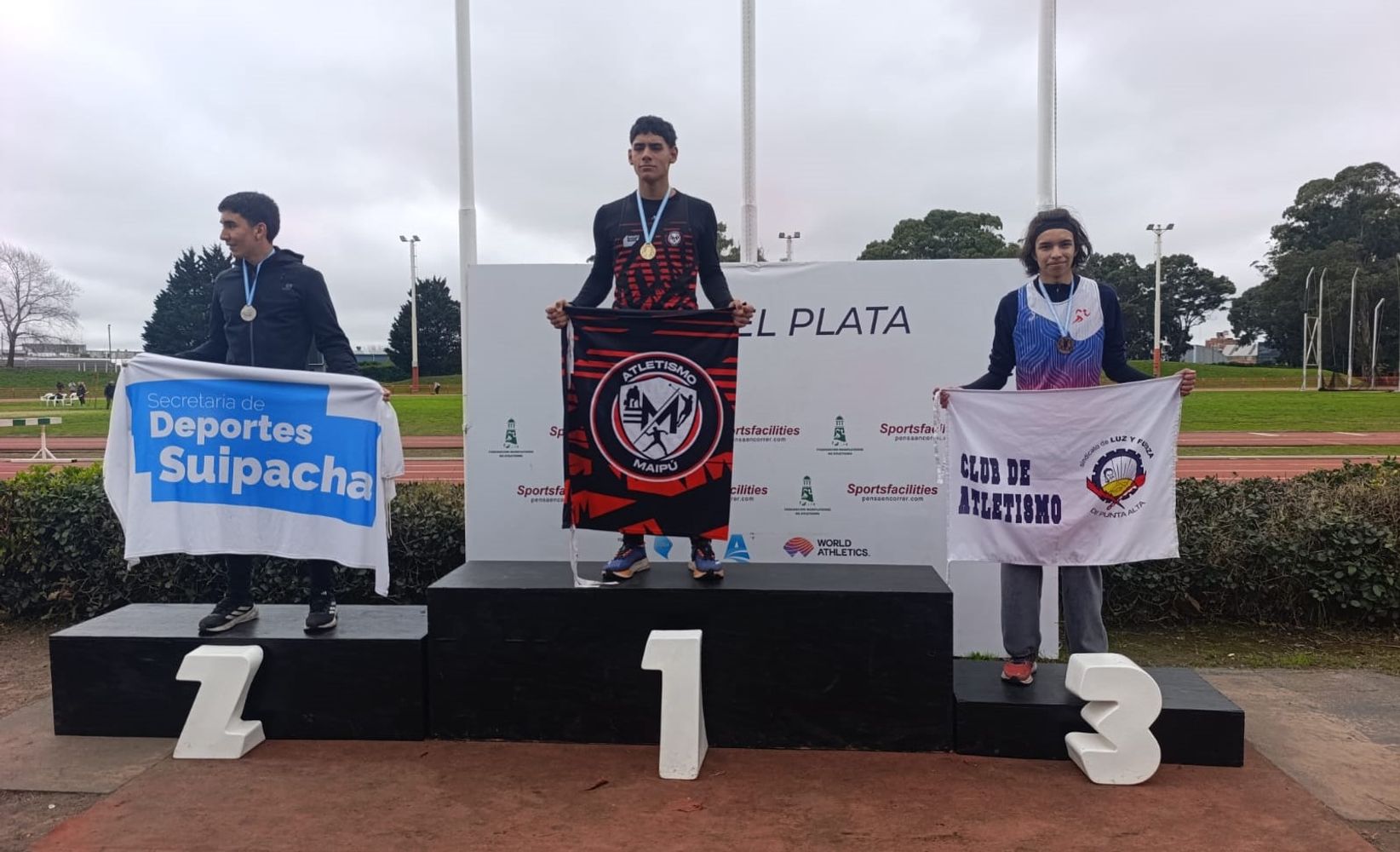 Joaquín Sequeiros Copa Nacional de Clubes de Atletismo U-18.