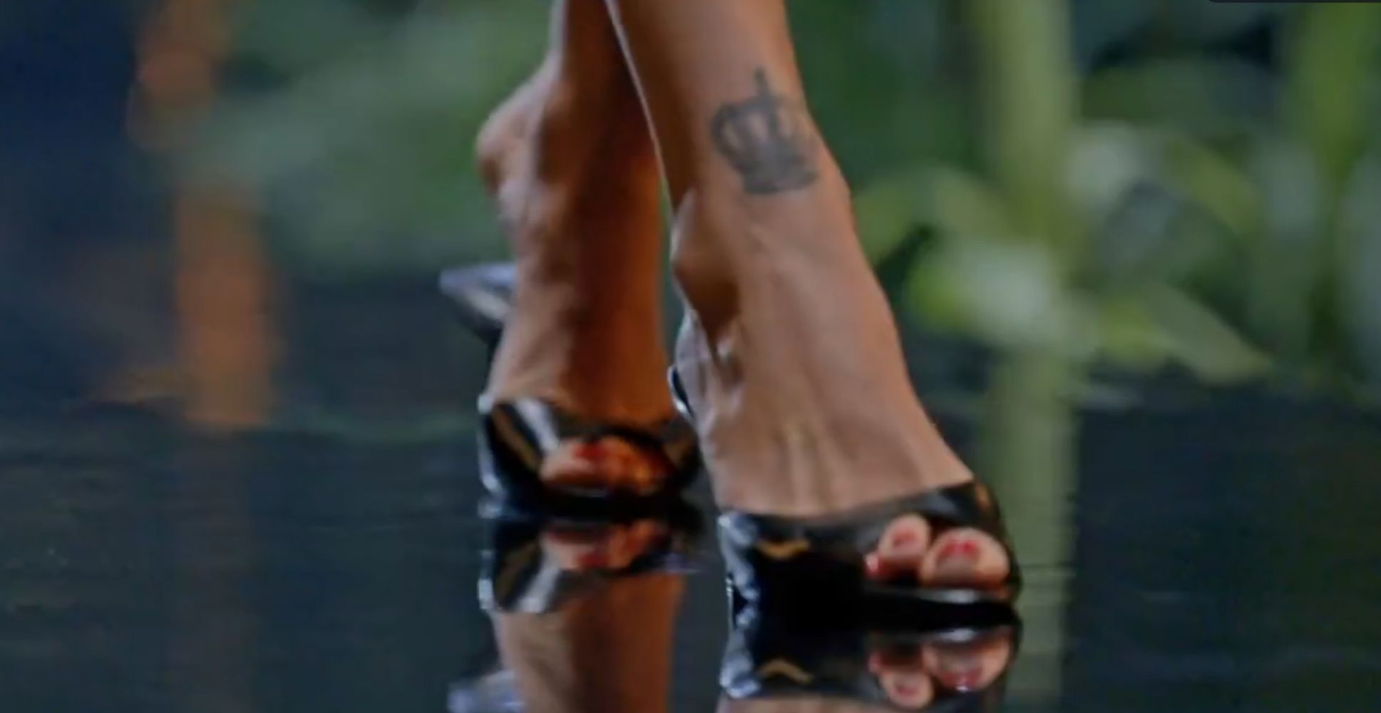El tatuaje de Ivana Icardi que reveló su nuevo trabajo en la tv española