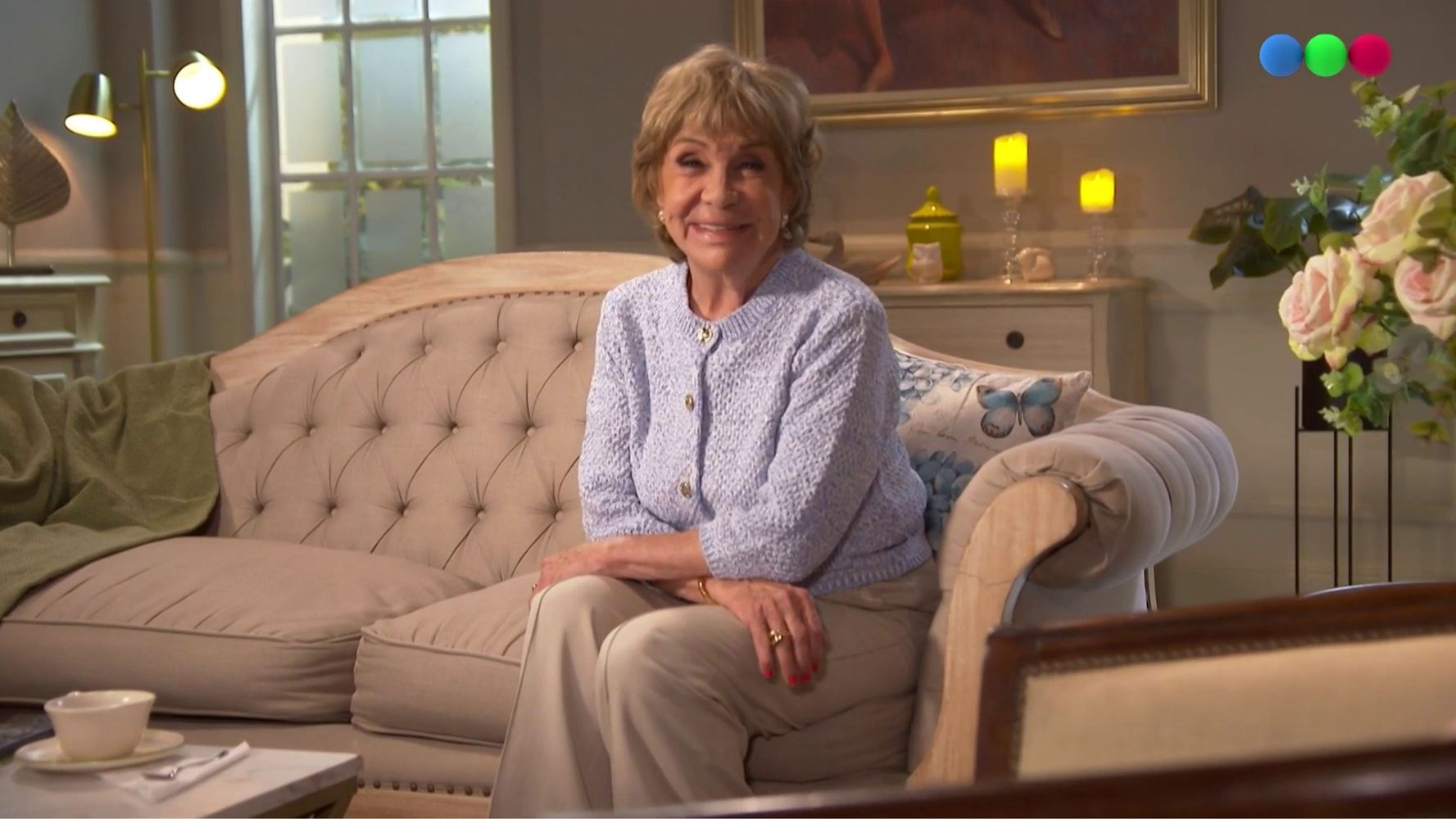 Virginia Lago volvió a la televisión.