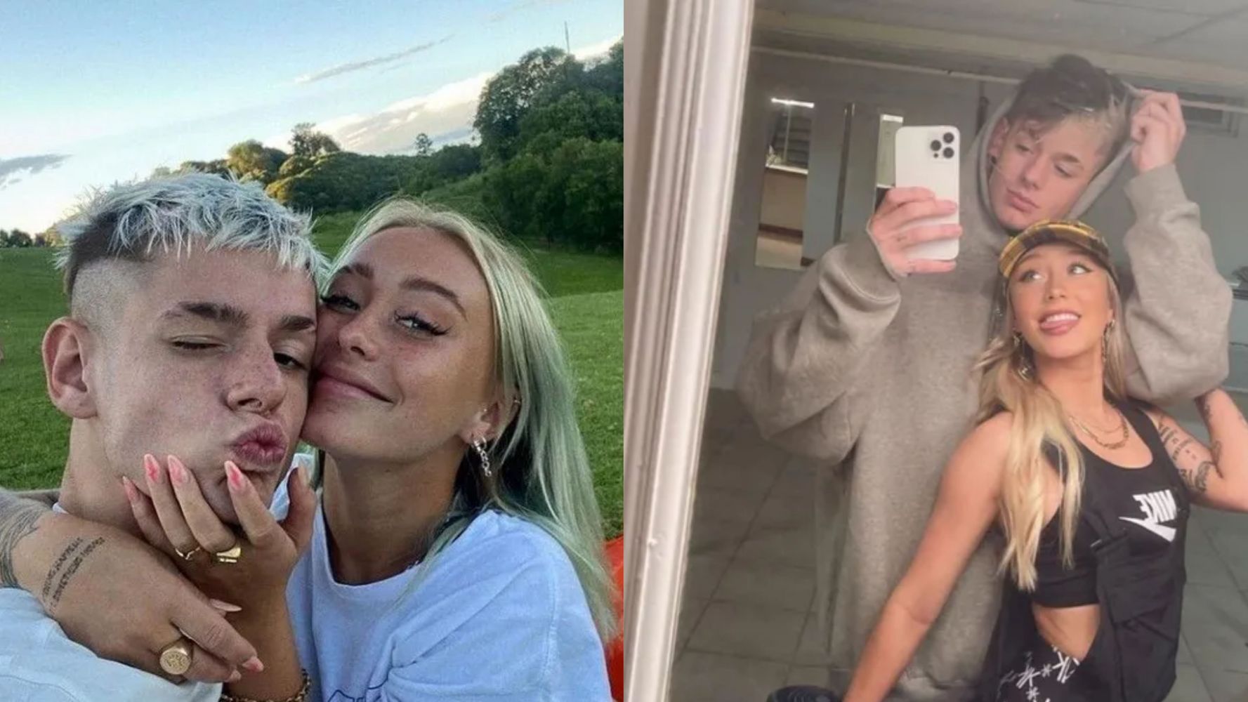 La pareja se separó en medio de un escándalo.