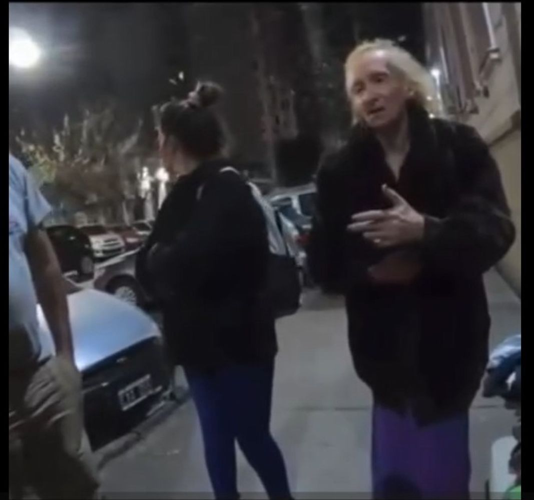 Zulma Lobato en situación de calle