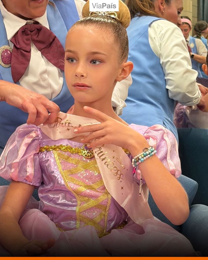 Matilda Salazar cumplió su sueño de ser princesa de Disney