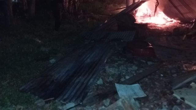 Creyó que había apagado un cigarrillo y perdió su casa en un incendio en Eldorado.